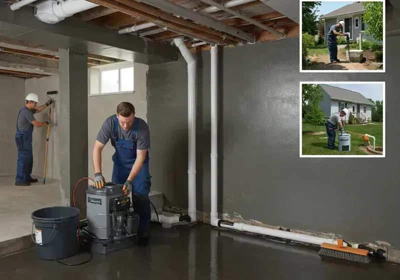 Basement Waterproofing and Flood Prevention process in Tuscola, IL